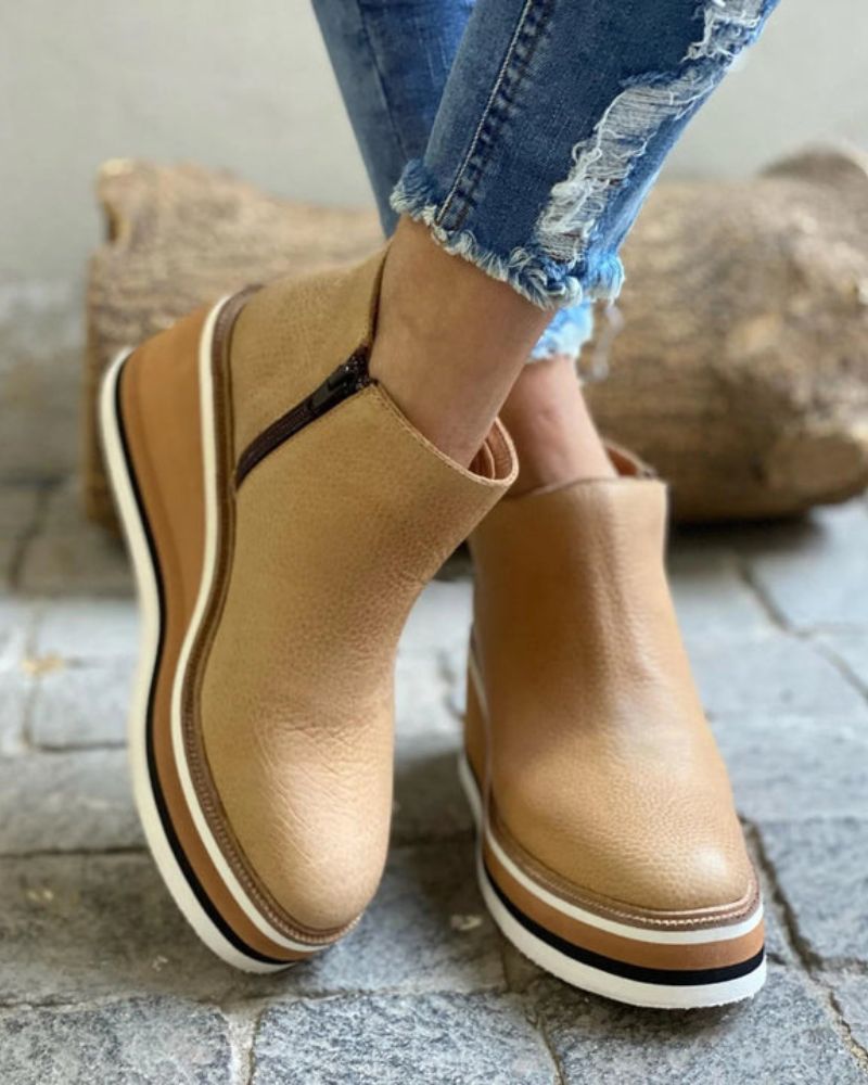 Elegante Damenstiefel Hohe Absätze