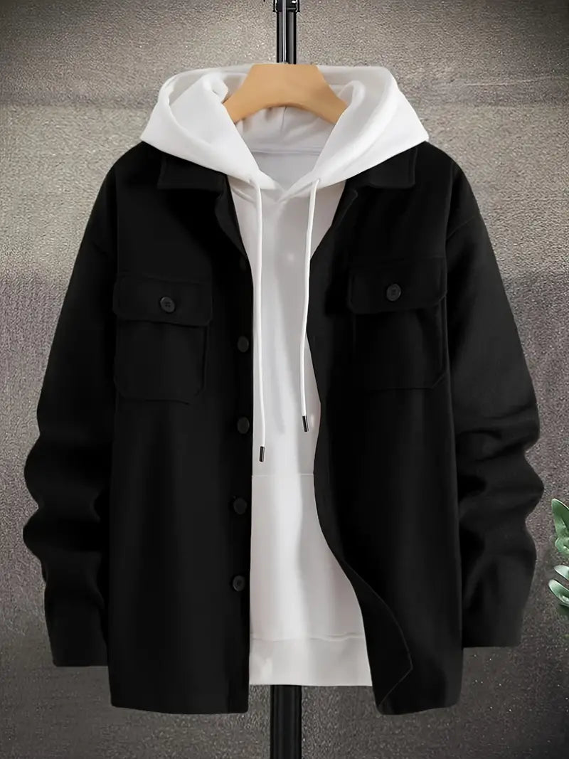 Lässige Herren Jacke Langarm Casual Style