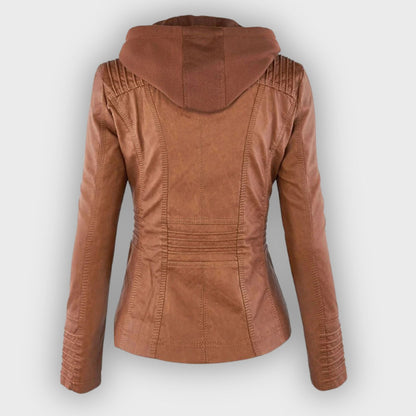 Wetterfeste Regenjacke mit Kapuze - IdealeKleiden