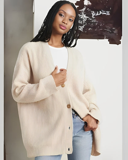 Weicher Oversize Cardigan Damen Kaschmir Qualität