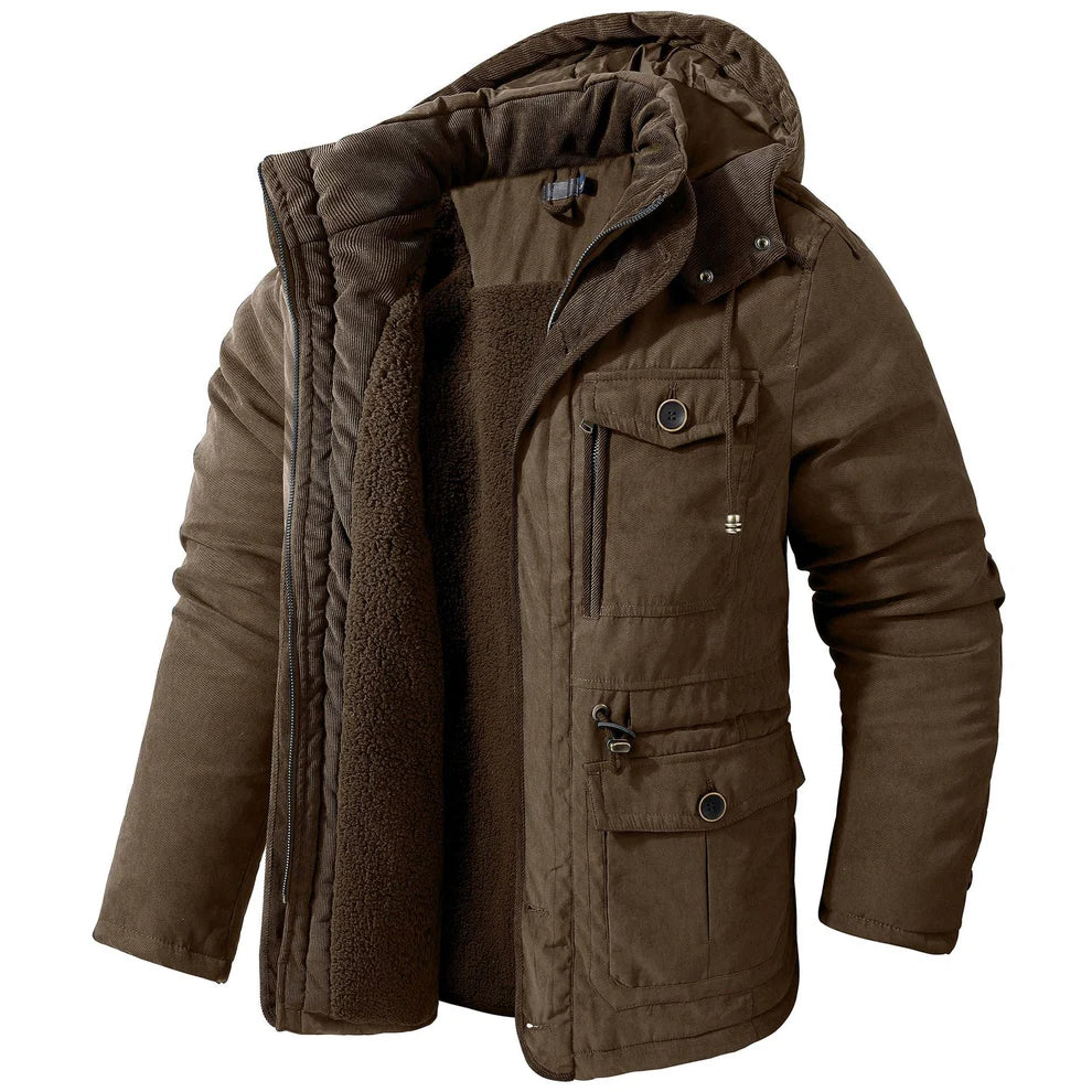 Herren Thermojacke Warm Fleece Isolierung