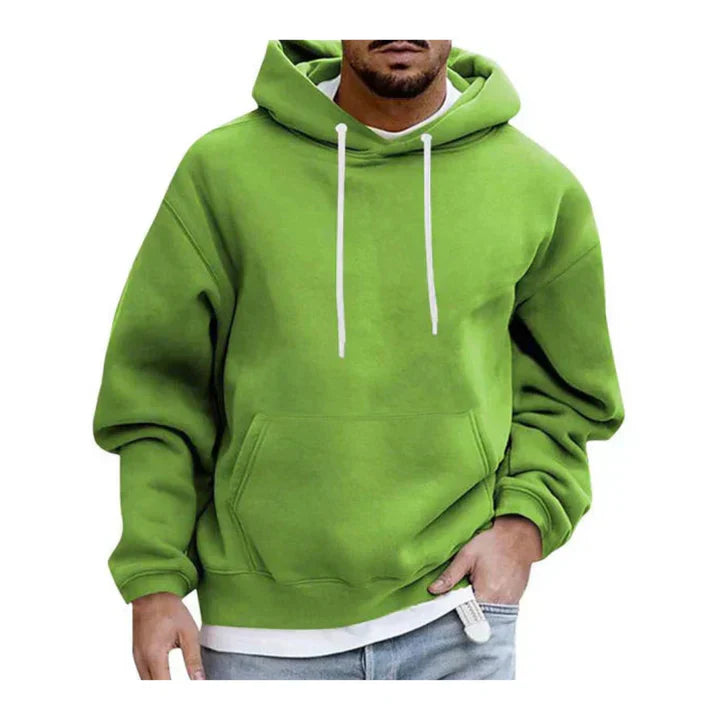 Herren Hoodie Kapuze Känguro Tasche Sportlich