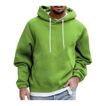 Herren Hoodie Kapuze Känguro Tasche Sportlich