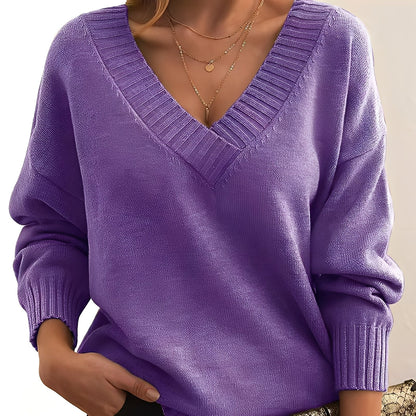 Damen Kaschmir Pullover Weich und Warm