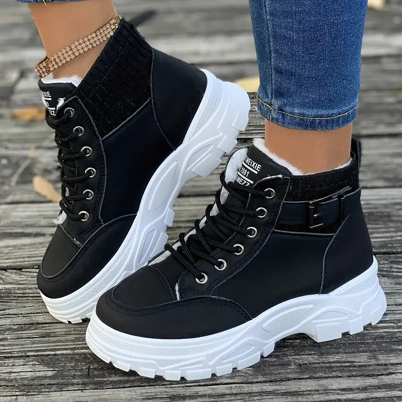 Winterstiefel Frauen Warm Isoliert