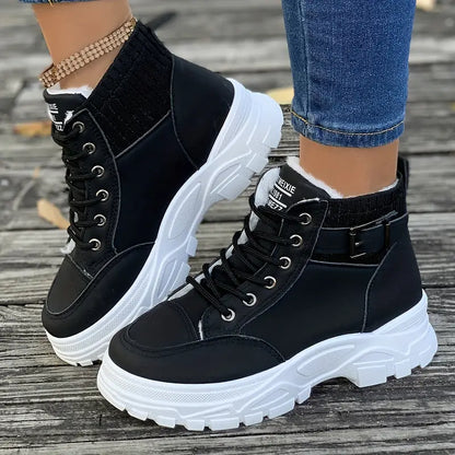 Winterstiefel Frauen Warm Isoliert
