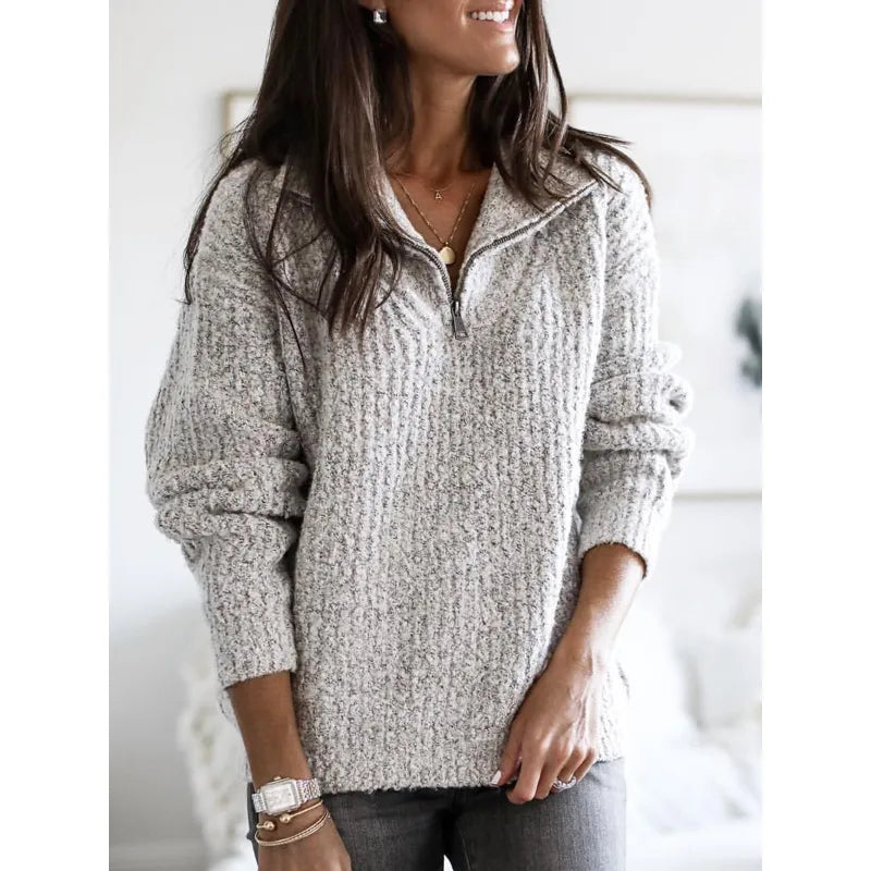 Stilvoller Damen Pullover Warm und Bequem