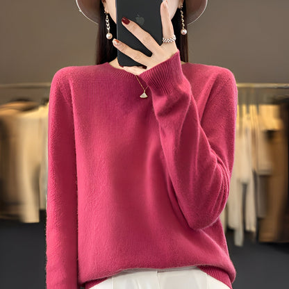 Stilvoller Damen Kaschmir Pullover Eleganz