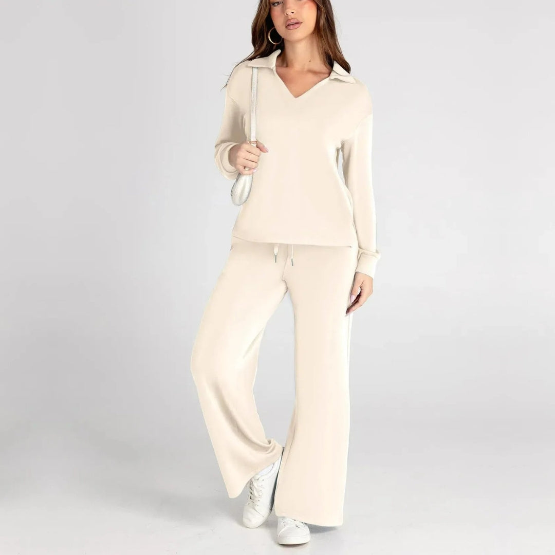Damen Loungewear Set mit Bequemen Hosen