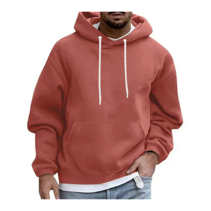Herren Hoodie Kapuze Känguro Tasche Sportlich