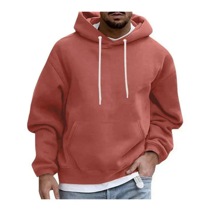 Herren Hoodie Kapuze Känguro Tasche Sportlich
