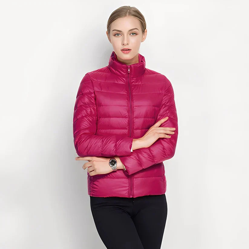 Damen Steppjacke Slim Fit Warm