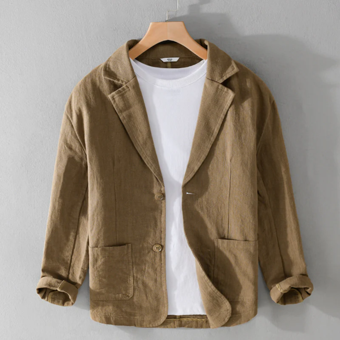 Elegante Leinenjacke Sommer