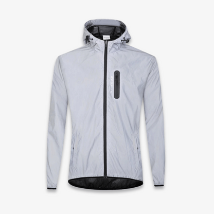 Herren Regenjacke Reflektierend Wasserfest