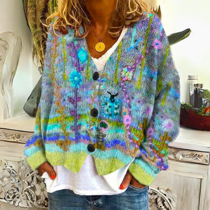 Stylische Winterstrickjacke Modern & Warm