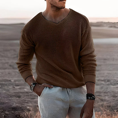 Eleganter Herren Pullover Warm Kaschmir