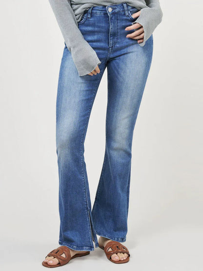 Vicky Bootcut Jeans Blau