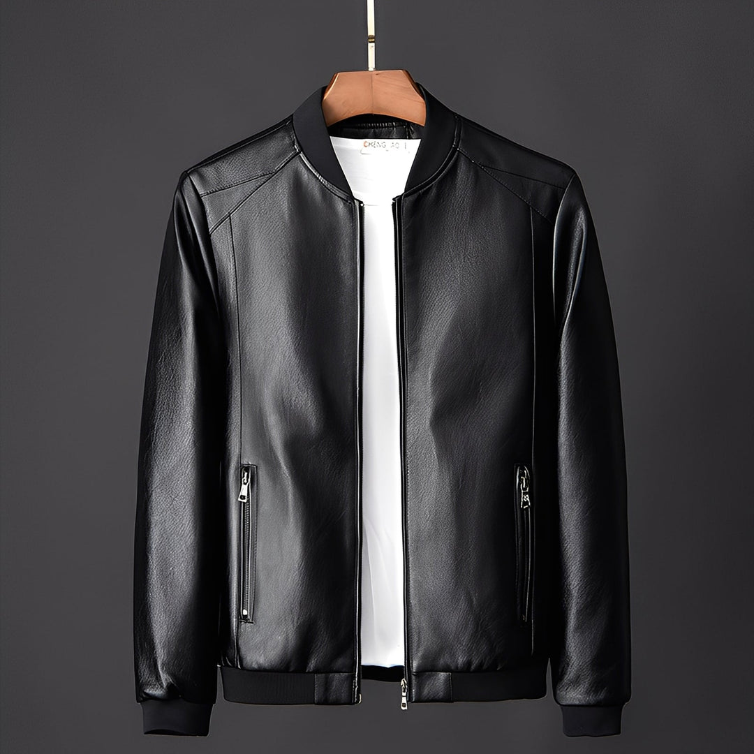 Maßgeschneiderte Lederjacke Herren Biker Style