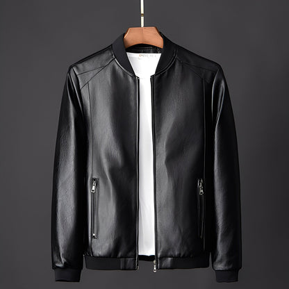 Maßgeschneiderte Lederjacke Herren Biker Style