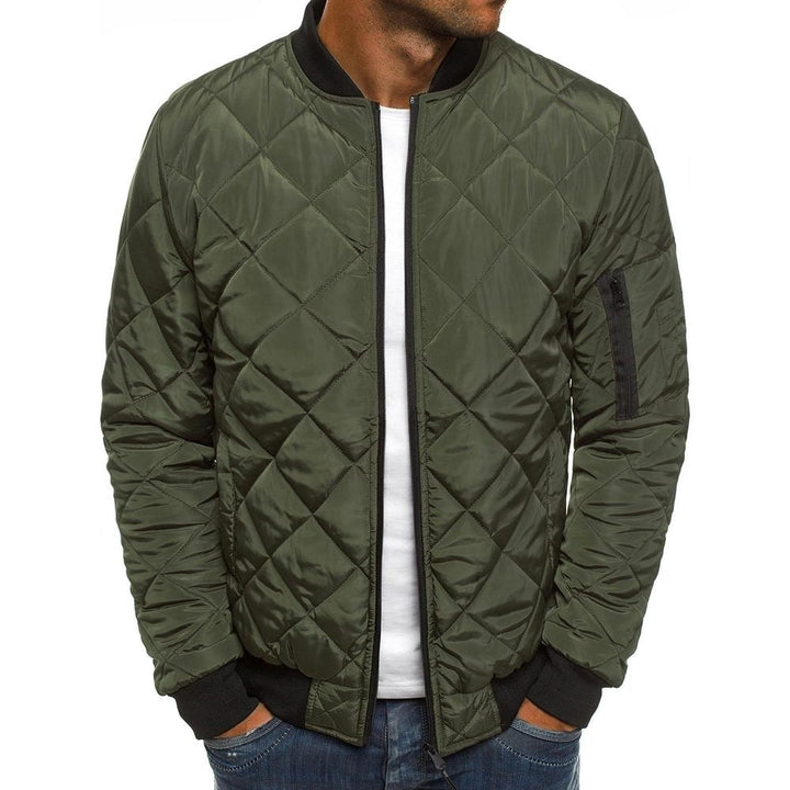 Leichte Herren Bomberjacke Baumwolle Modern