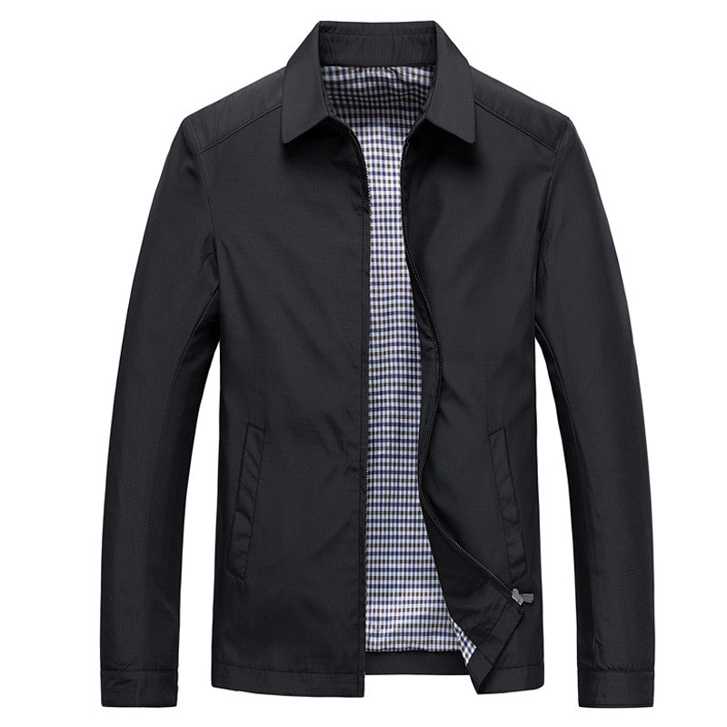 Stylische Herrenjacke Elegant Revers
