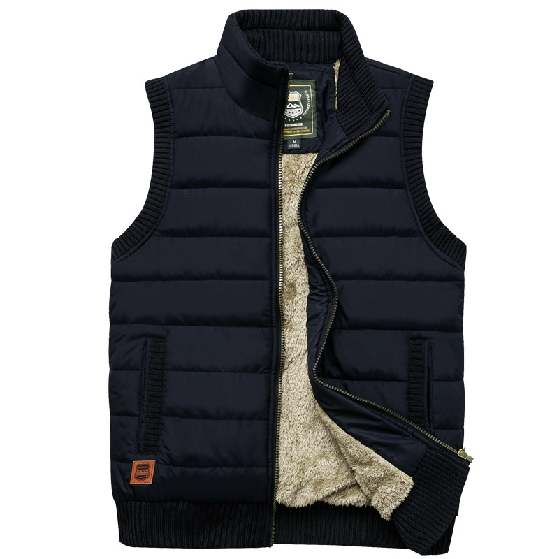 Männer Fleece Weste Warm und Bequem