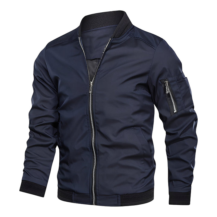 Stilvolle Bomberjacke Herren Sportlich Modern