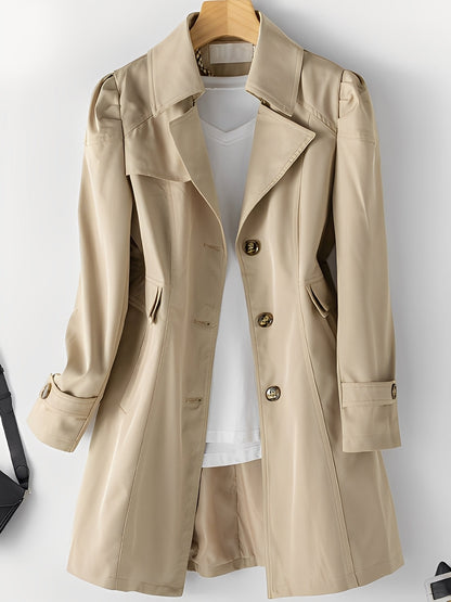 Stylischer Damen-Trenchcoat aus Cashmere