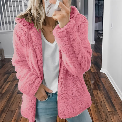 Weiche Fleece-Jacke für Damen