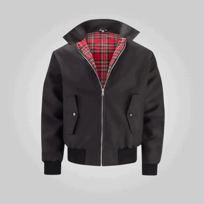 Stylische Bomberjacke Vintage Look