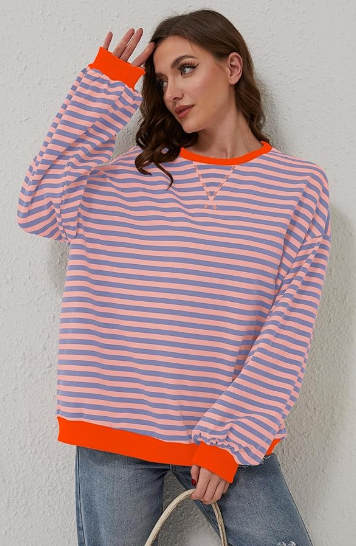 Helena | Streifen Pullover Damen