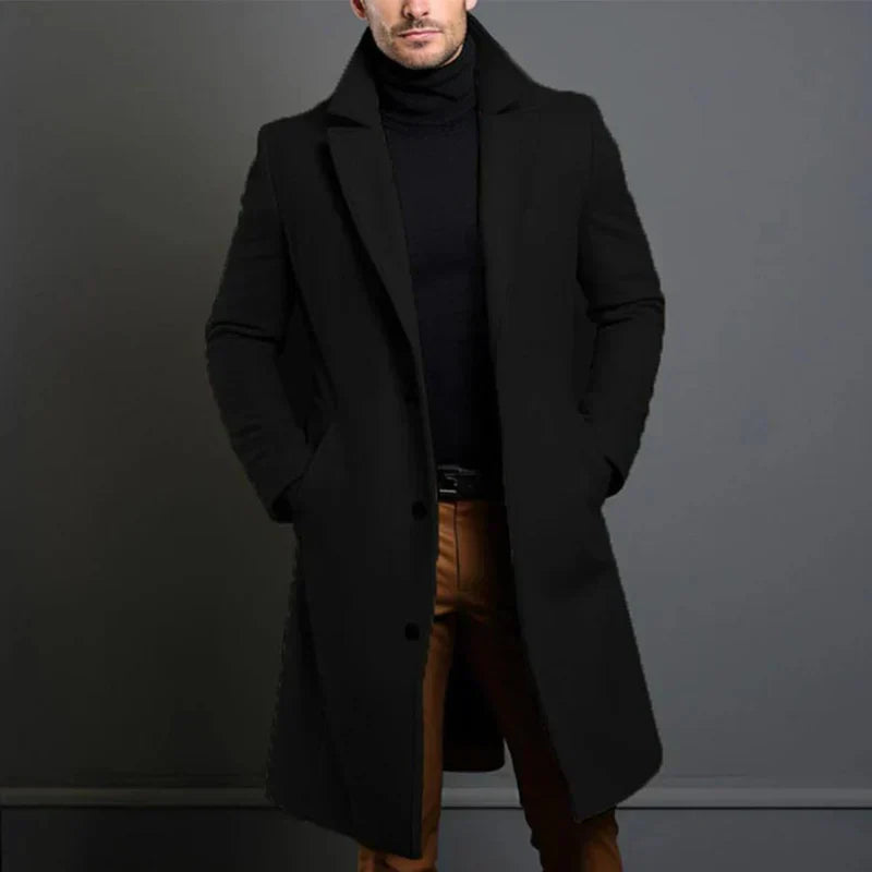Herren Wollmantel Qualität Made - IdealeKleiden
