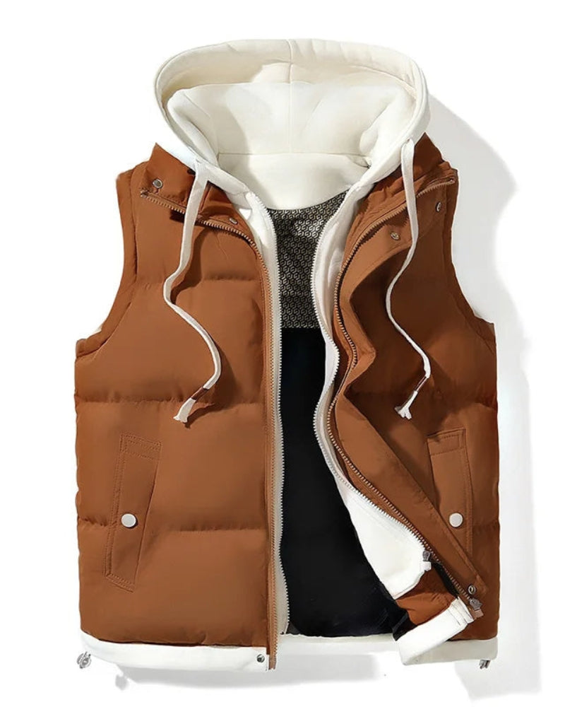 Weiche Softshell Weste Damen Kapuze
