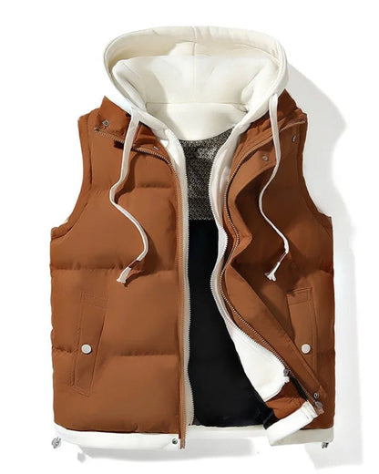 Weiche Softshell Weste Damen Kapuze