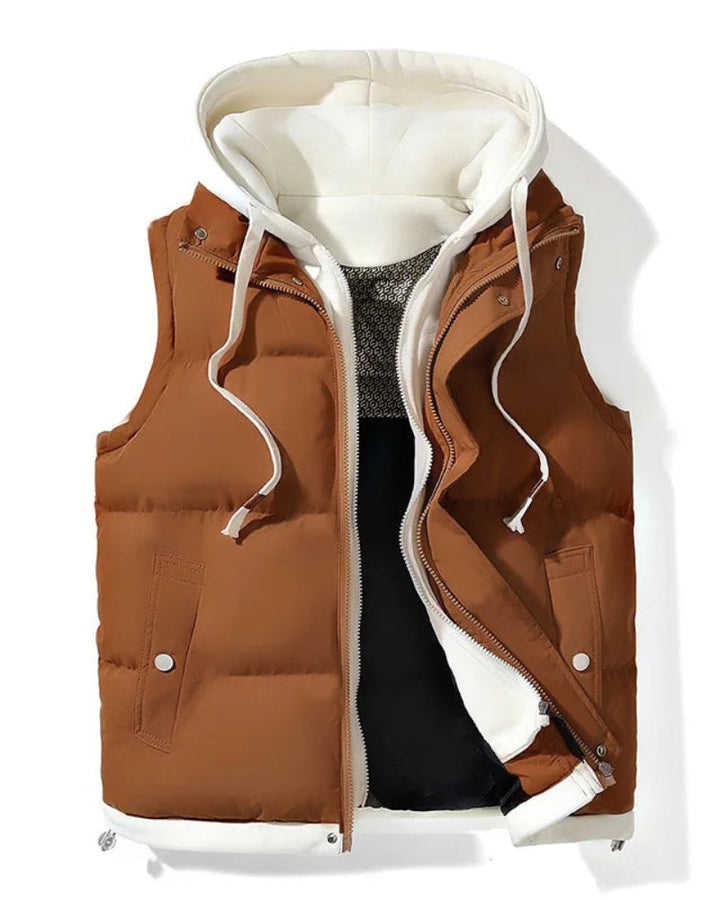 Weiche Softshell Weste Damen Kapuze