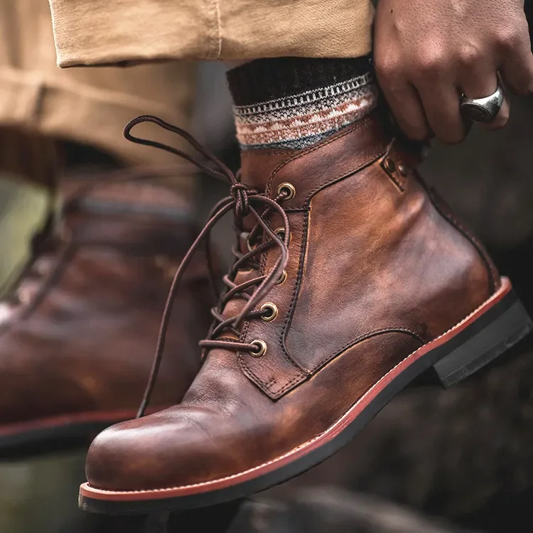 Friedrich | Bequeme Herren Stiefeletten Knöchelhöhe