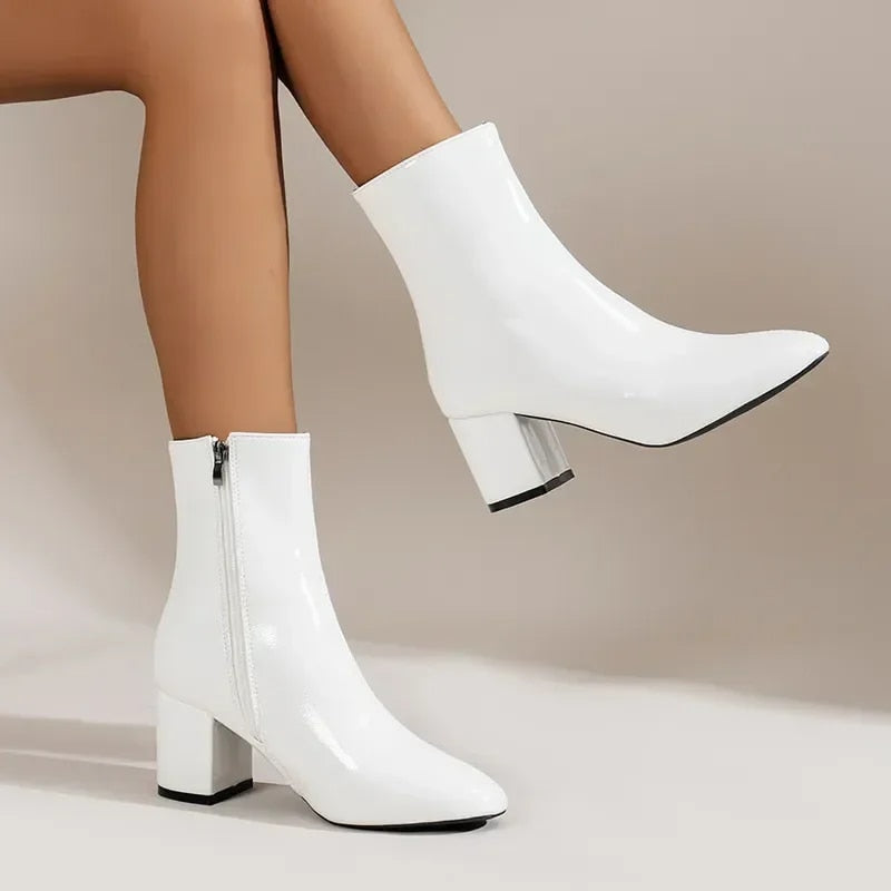 Bequeme Damen Stiefel Mit Absatz
