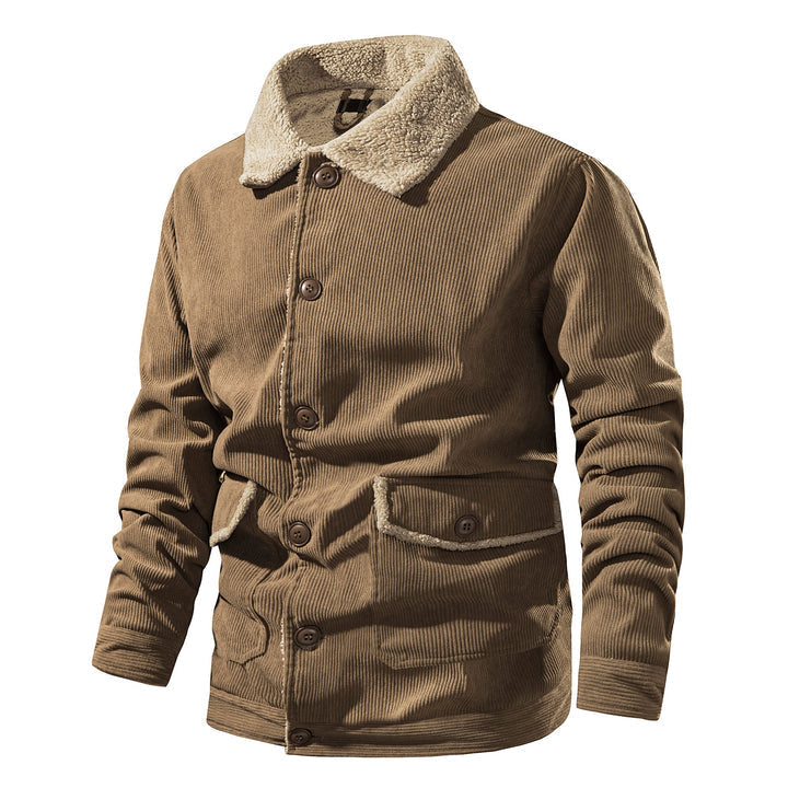 Herren Jacke Warm Isoliert Komfortabel - IdealeKleiden