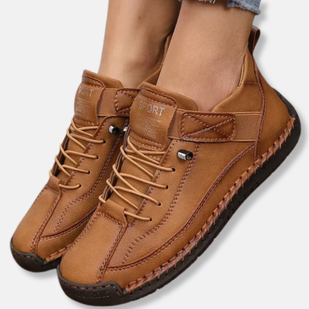 Wasserabweisende Stiefel Mit Schnürung Und Rutschfester Sohle - IdealeKleiden