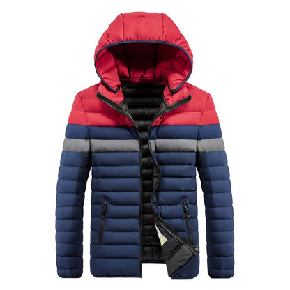 Wasserdichte Winterjacke mit Kapuze - IdealeKleiden