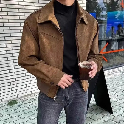 Modische Herrenjacke Streetwear Parka - IdealeKleiden