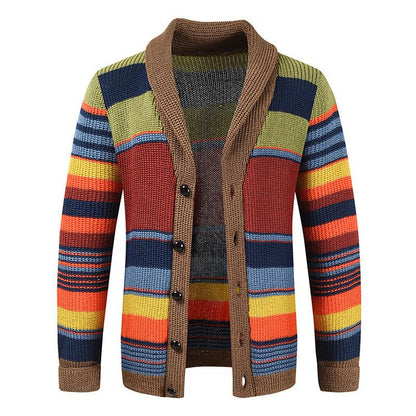 Modische Rollkragenpullover Farbenfroh Design