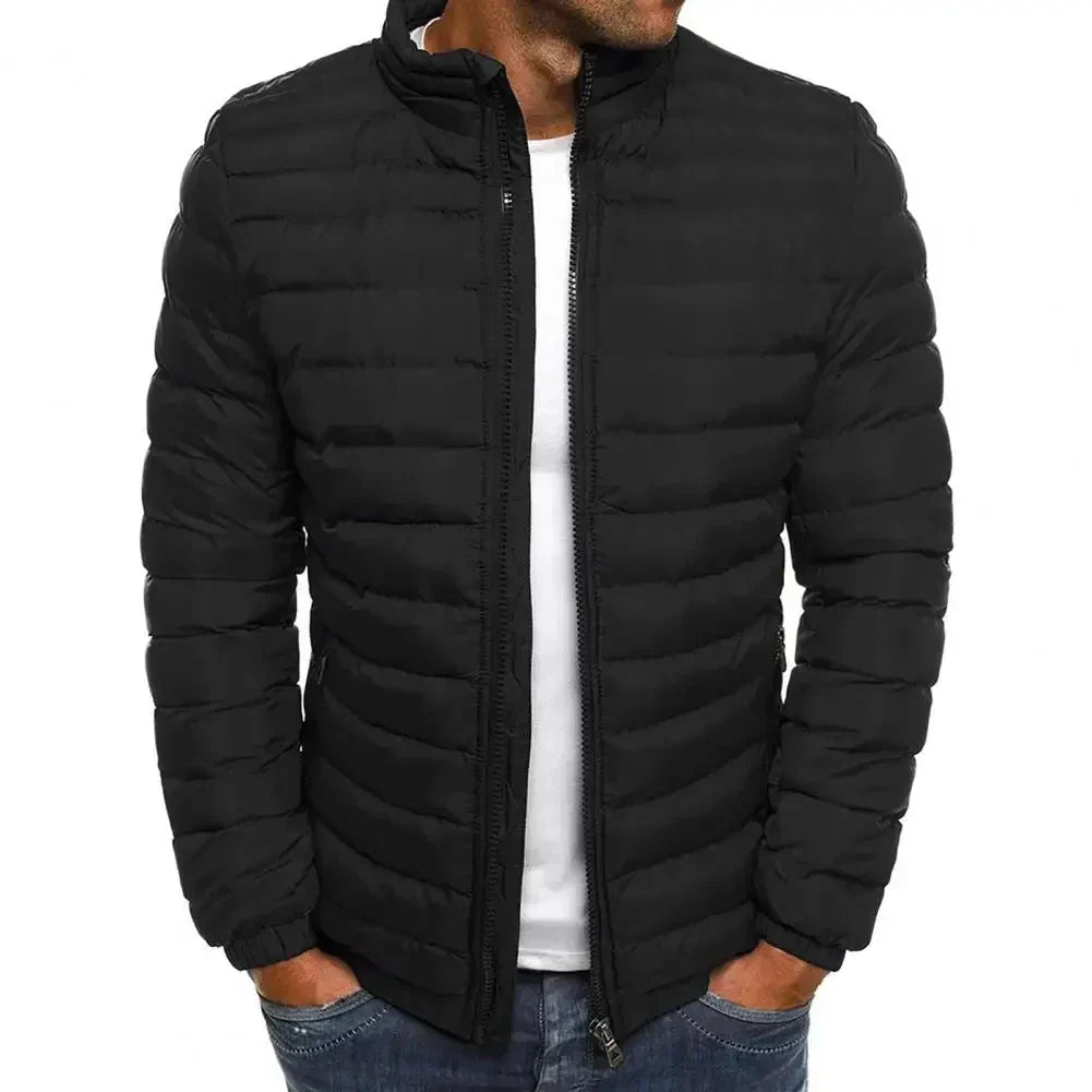 Herren Steppjacke Winter Warm Isoliert