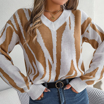 Bequemer Strickpullover Weich und Warm