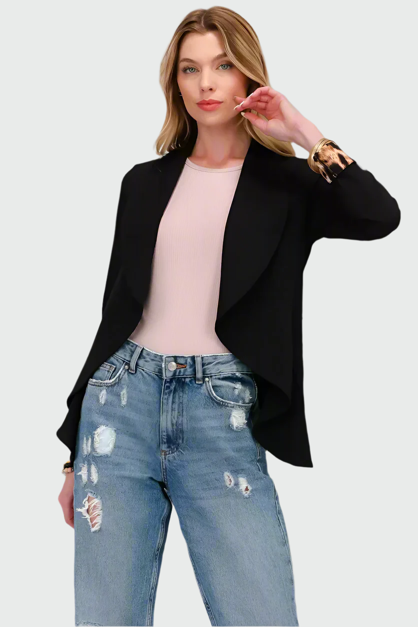 Stylisher Blazer mit Panther Muster