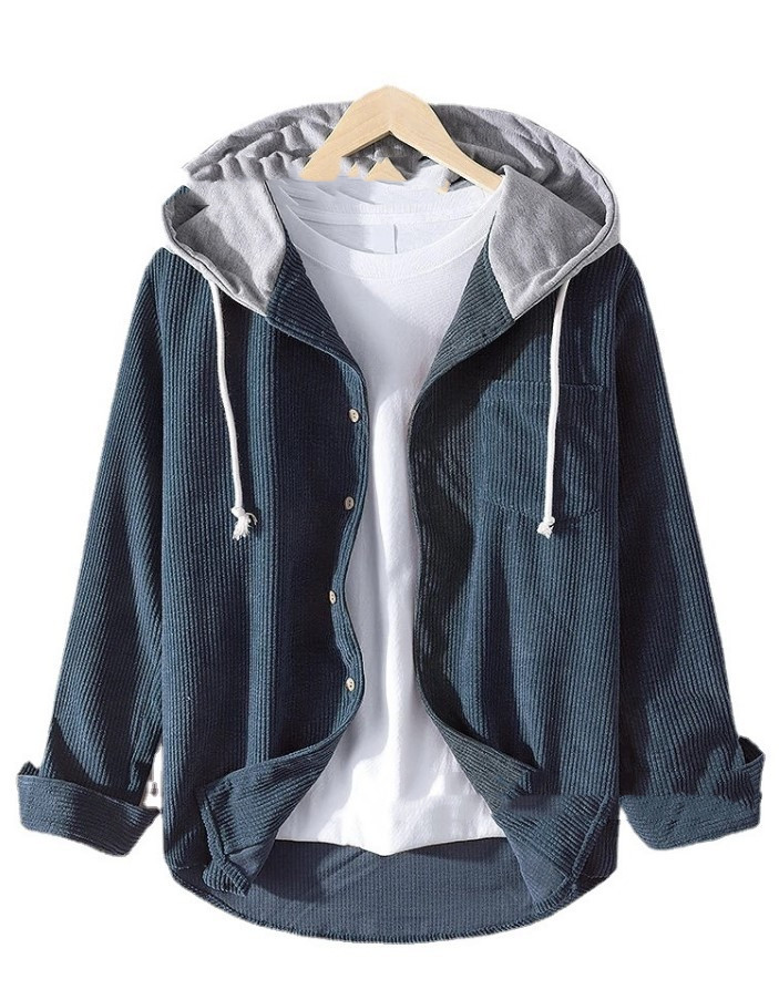 Malcolm – Hoodie Langarm Sweatjacke Kapuze - IdealeKleiden