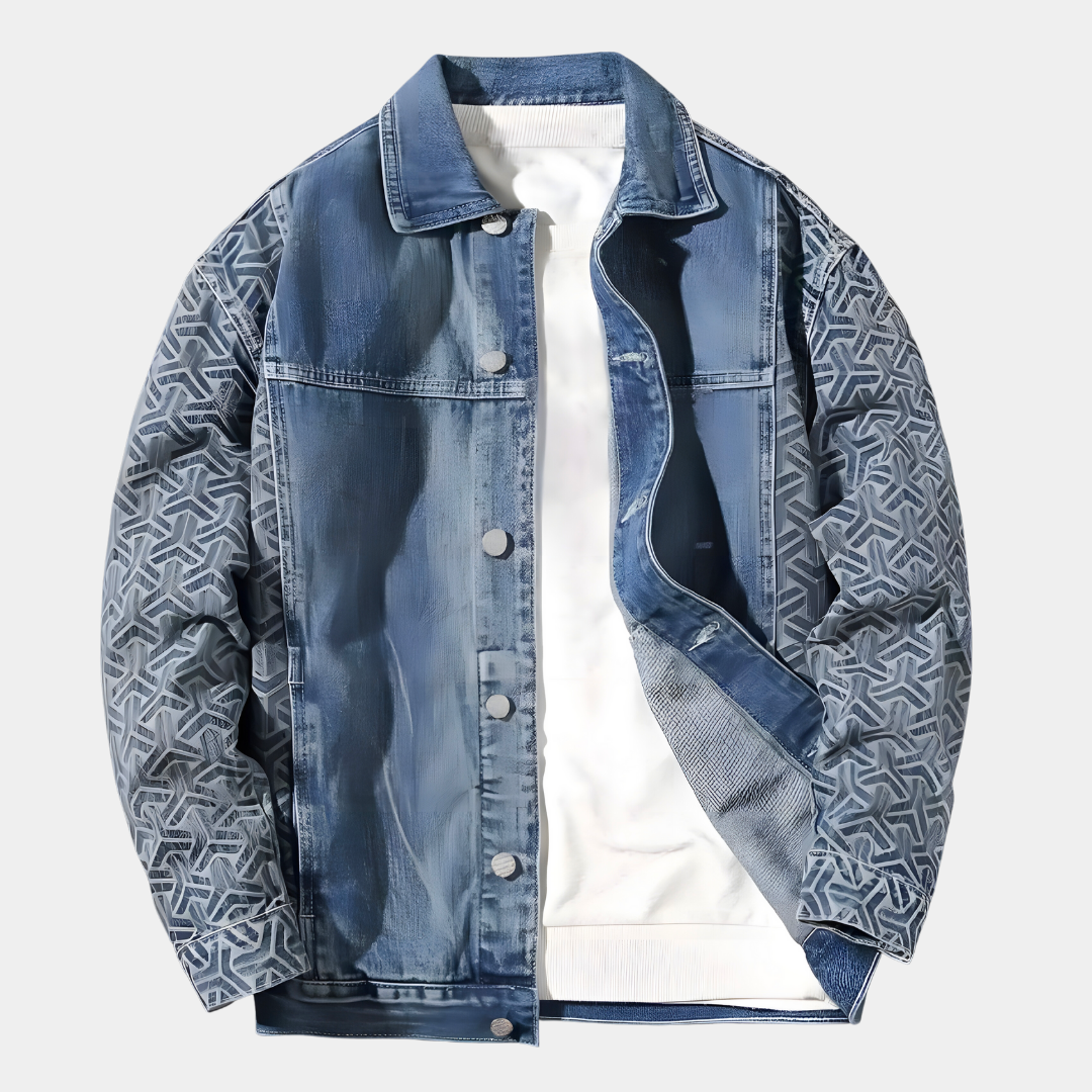 Modische Herren Denimjacke Trend