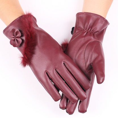Elegante Lederhandschuhe Damen