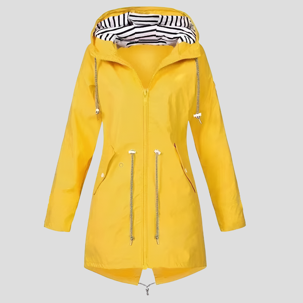 Wasserdichte Damenjacke Kapuze Regenjacke