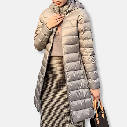 Winterjacke Damen Leicht Gesteppt Kapuze